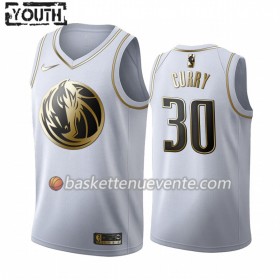 Maillot Basket Dallas Mavericks Seth Curry 30 2019-20 Nike Blanc Golden Edition Swingman - Enfant
